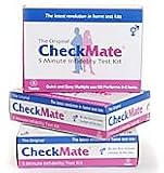 CheckMate Infidelity Tests; detect Semen Test Kit; at home use (10 tests/box)