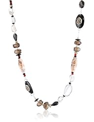 Barse "Tibetan" Multi-Stone Swarovski Crystal Necklace