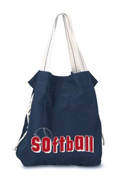 Katz Tote Softball Navy/Red