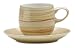 Denby Caramel Stripes Espresso/Coffee Cup