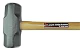 Pony 62-330 10 -Pound Sledge Hammer With 36-Inch Hickory Handle