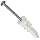 Toggler 50125 Self-Drilling Drywall Anchor, Alloy, 1-5/8" Length, #8 Threads, Pack Of 20