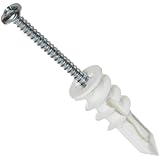 TOGGLER 50125 SnapSkru Self-Drilling Drywall Anchor, Pack of 20