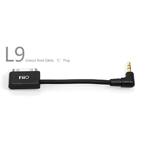 FiiO L9 Lineout Dock cable with 3.5 mm "L" Plug for iPod/iPhone