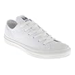 Converse All Star Ox Low White Mono Canvas Exclusive - 7 Uk
