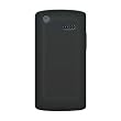 Amzer Rubberized Snap On Crystal Hard Case for Samsung Captivate i897 - Black