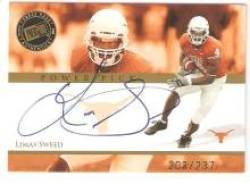 2008 Press Pass Autograph Power Picks #LS Limas Sweed/237 - Pittsburgh Steelers / TEXAS (Rookie Insert - Autographed - Serial #d to 237) (Football Cards)