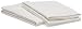 Pinzon 200-Gram Supima Velvet Flannel Standard Pillowcase Pair, Snow White