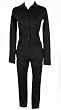 Again womens street long sleeve back waist cutout jumper