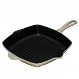 Le Creuset Enameled Cast-Iron 10-1 4-Inch Skillet with Iron Handle, Dune