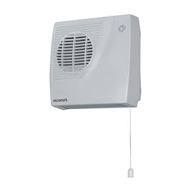 MICROMARK 2KW DOWN FLOW BATHROOM FAN HEATER