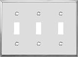 Jackson Deerfield #9CS103 Chrome Triple Toggle Plate