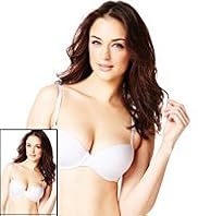 2 Pack Cotton Rich Padded Underwired T-Shirt A-DD Bras