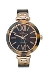 AK Anne Klein Tortoise Bangle Mother-of-pearl Dial Women's watch #10/9652RGTO