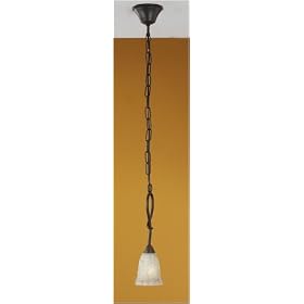 Eglo 85641A Cilenta, Antique-Brown, 1-Light Pendant Light Fixture by Eglo