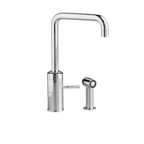 Jado 832 860 100 Iq Single Lever Kitchen Faucet With Side Spray