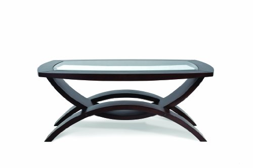 Magnussen Helix Wood Rectangular Cocktail Table