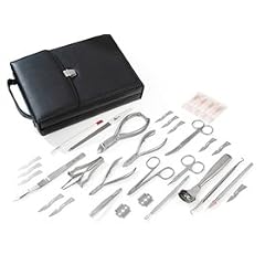 Becker Manicure Collection Manicure Etuis Professional Etui 16-teilig Trage-Etui mit Griff in schwarz mit Schnalle 1 Stk.