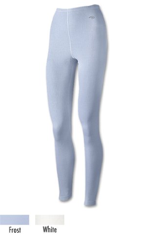 Duofold Womens Midweight Ankle Length 2 Layer Bottom With Moisture Wicking,Frost,Medium