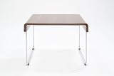 Side Table Bondie walnut chrome