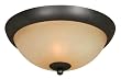 Hardware House 543744 Berkshire 12-Inch by 5-1/4-Inch Ceiling Lighting Fixture, Oil-Rubbed Bronze