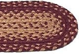 Vintage Star Braided Stair Tread - 8x28 Oval