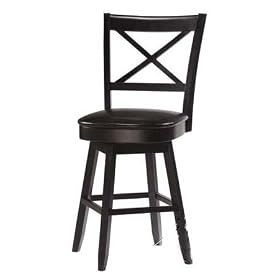 Click here to buy 24H Swivel Counter Height Stool Espresso Finish .