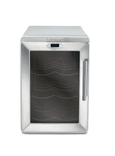 Cuisinart CWC-600W Private Reserve Wine Cellar, White and Stainless