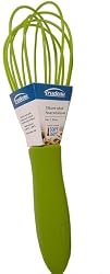 Trudeau Multipurpose Green Silicone 9" heat resistant whisk