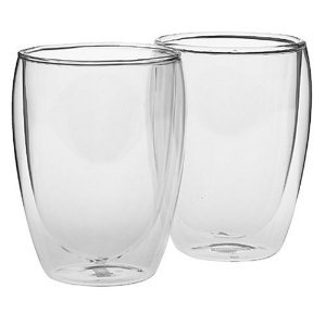 【オシャレ＆激安】 ダブルウォール保温グラス0.36L 2個セット