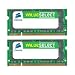 Electronics : CORSAIR Value Select 2GB (2 X 1GB) PC2-5300 667MHz 200-pin DDR2 SODIMM Notebook Memory Kit