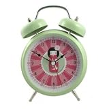 Japanese Zen Geisha Melody Alarm Clock Green