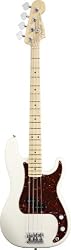 Fender American Standard Precision Bass&reg;, Olympic White, Maple Fretboard