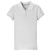 Girls' Cherokee® Uniform Short-Sleeve Polo - White