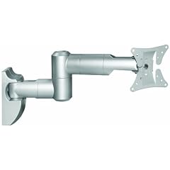 Goobay LCD-4 Universeller Wandhalter f�r LCD und Plasma TV, 25,4 cm - 81,3 cm (10 Zoll - 32 Zoll), neigbar,schwenkbar, silber