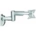 Goobay LCD-4 Universeller Wandhalter f�r LCD und Plasma TV, 25,4 cm - 81,3 cm (10 Zoll - 32 Zoll), neigbar,schwenkbar, silber