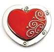 Finders Key Purse Hanger Ruby Red Heart