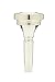Denis Wick DW5880-4BS Silver-Plated Medium Bore Trombone Mouthpiece