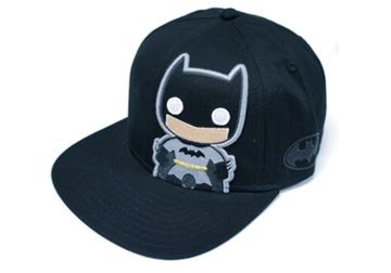  Funko Batman Mens Black Snapback