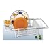 Adjustable Over Sink Dish Drainer (White) (5"H x 12"W x 17.5"D)