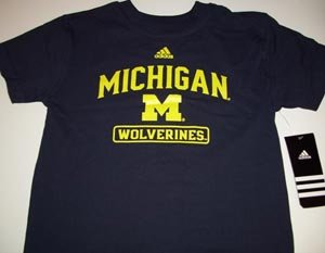 Michigan Wolverines Adidas NCAA Kids Practice T-Shirt