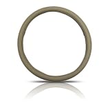 Steering Wheel Cover Genuine Leather Beige