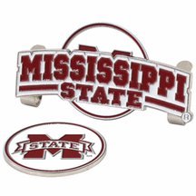 Mississippi State Bulldogs Slider Clip With Golf Ball Marker Of 3)