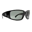 VON ZIPPER PAPA G BLACK GLOSS POLYCARBONATE POLARIZED PLASTIC SUNGLASSES