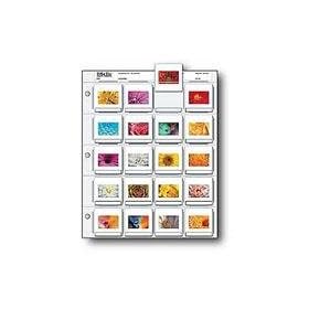 Print File Archival 35mm Slide Pages Holds Twenty 2 x 2 Mounted Transparencies, Top Loading, Pack of 500