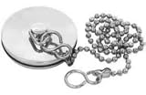 Sink Plug & Chain CHROME 1.3/4-inch (Pack of 1) (Product Code - U-B0374B)