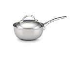 BonJour Stainless Steel Clad 2.5-Quart Covered Saucier