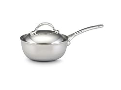 BonJour Stainless Clad - 2.5 Qt. Covered Saucier
