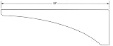 Architectural Mailboxes 5514G Decorative In-ground Post Side Support Bracket for Two Mailboxes - Pearl Gray