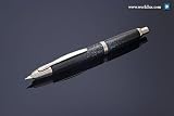 Namiki Vanishing Point Raden Fountain Pen - Black w-Raden Shell, Fine Nib 60148